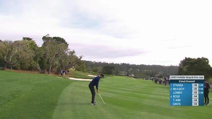 Cam Davis | Round 4 | 1st hole | Shot 2 | 2025 AT&T Pebble Beach