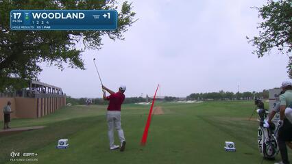 Gary Woodland | Round 2 | 17th hole | Shot 1 | 2025 Valero