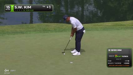 Si Woo Kim | Round 3 | 15th hole | Shot 5 | 2026 the Memorial
