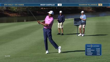 Sudarshan Yellamaraju | Round 3 | 5th hole | Shot 2 | 2026 THE PLAYERS