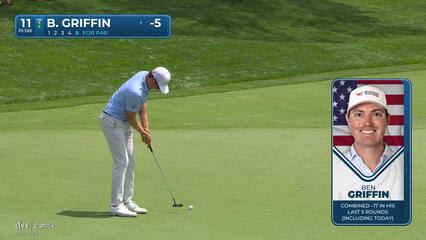 Ben Griffin | Round 1 | 11th hole | Shot 6 | 2025 the Memorial