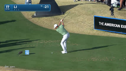 Haotong Li | Round 4 | 17th hole | Shot 1 | 2026 The American Express