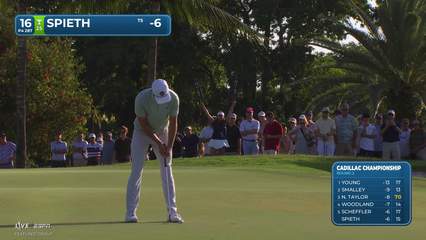 Jordan Spieth | Round 2 | 16th hole | Shot 3 | 2026 Cadillac