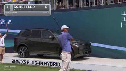 Scottie Scheffler | Round 1 | 1st hole | Shot 1 | 2025 BMW Championship