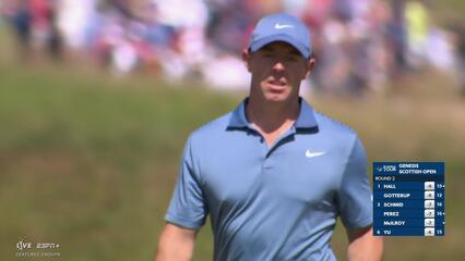 Rory McIlroy | Round 2 | 3rd hole | Shot 5 | 2025 Genesis Scottish Open