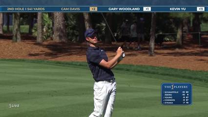 Cam Davis | Round 2 | 2nd hole | Shot 2 | 2026 THE PLAYERS