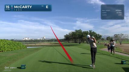 Matt McCarty | Round 1 | 15th hole | Shot 1 | 2025 Mexico Open