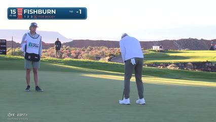 Patrick Fishburn | Round 1 | 15th hole | Shot 4 | 2025 Bank of Utah