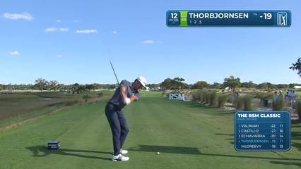 Michael Thorbjornsen | Round 4 | 12th hole | Shot 1 | 2025 The RSM Classic