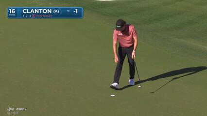 Luke Clanton | Round 1 | 16th hole | Shot 4 | 2025 WM Phoenix Open