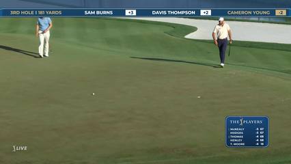 Cameron Young | Round 1 | 3rd hole | Shot 3 | 2026 THE PLAYERS