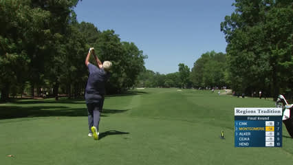 Colin Montgomerie | Round 4 | 8th hole | Shot 1 | 2026 Tradition