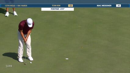 Tom Kim | Round 3 | 13th hole | Shot 3 | 2025 THE PLAYERS