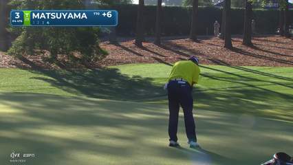 Hideki Matsuyama | Round 4 | 3rd hole | Shot 4 | 2026 Truist Championship