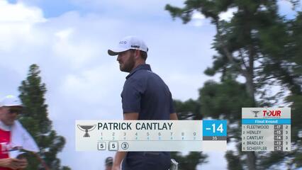 Patrick Cantlay | Round 4 | 3rd hole | Shot 3 | 2025 TOUR Championship
