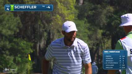 Scottie Scheffler | Round 2 | 4th hole | Shot 3 | 2026 RBC Heritage
