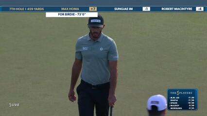 Max Homa | Round 2 | 7th hole | Shot 4 | 2025 THE PLAYERS