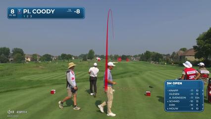 Pierceson Coody | Round 2 | 8th hole | Shot 1 | 2025 3M Open