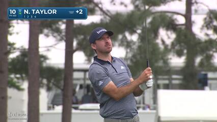 Nick Taylor | Round 2 | 10th hole | Shot 2 | 2025 Houston Open