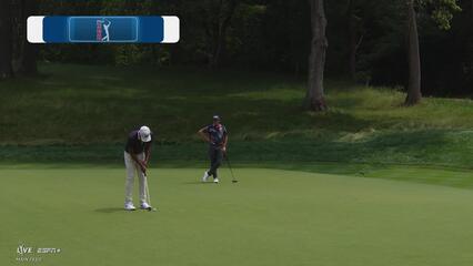 Tony Finau | Round 3 | 14th hole | Shot 4 | 2025 Travelers