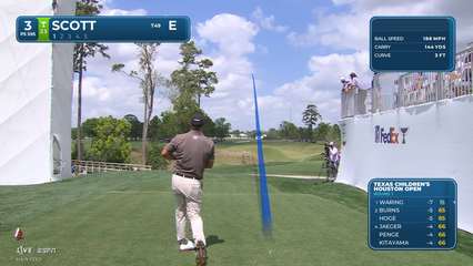 Adam Scott | Round 1 | 3rd hole | Shot 1 | 2026 Houston Open