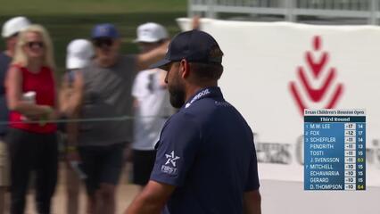 Stephan Jaeger | Round 3 | 18th hole | Shot 4 | 2025 Houston Open