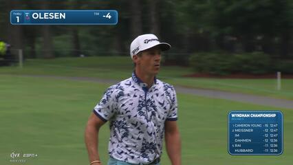Thorbjørn Olesen | Round 3 | 1st hole | Shot 5 | 2025 Wyndham
