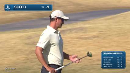Adam Scott | Round 2 | 8th hole | Shot 4 | 2026 The American Express