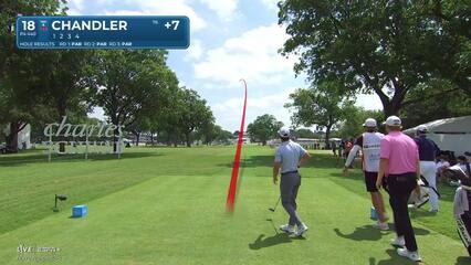 Will Chandler | Round 4 | 18th hole | Shot 1 | 2025 Charles Schwab