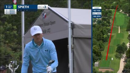 Jordan Spieth | 2024 Valero | Round 4 | 1st hole | Shot 1