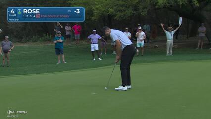 Justin Rose | Round 1 | 4th hole | Shot 6 | 2025 Valero