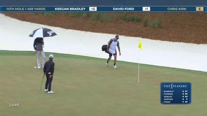 Chris Kirk | Round 1 | 14th hole | Shot 3 | 2026 THE PLAYERS