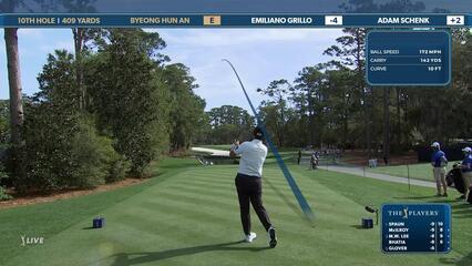 Byeong Hun An | Round 2 | 10th hole | Shot 1 | 2025 THE PLAYERS