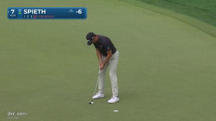 Jordan Spieth | Round 2 | 7th hole | Shot 4 | 2025 Valero