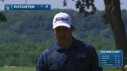 Aldrich Potgieter | Round 2 | 3rd hole | Shot 2 | 2025 John Deere