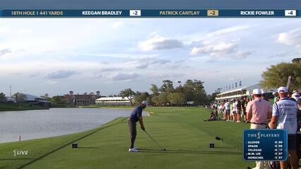 Patrick Cantlay | Round 1 | 18th hole | Shot 1 | 2025 THE PLAYERS