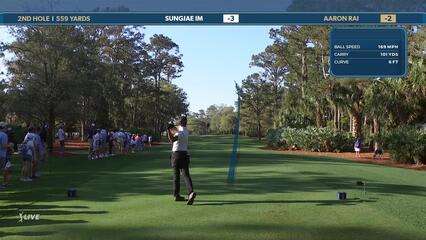 Aaron Rai | Round 3 | 2nd hole | Shot 1 | 2025 THE PLAYERS