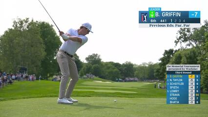 Ben Griffin | Round 3 | 6th hole | Shot 1 | 2025 the Memorial