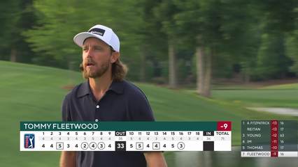 Tommy Fleetwood | Round 3 | 16th hole | Shot 3 | 2026 Truist Championship