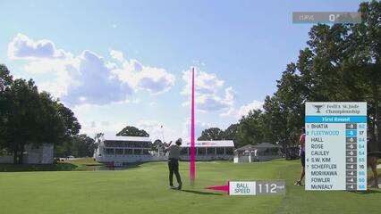 Tommy Fleetwood | Round 1 | 18th hole | Shot 2 | 2025 FedEx St. Jude