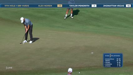 Alex Noren | Round 2 | 11th hole | Shot 5 | 2026 THE PLAYERS
