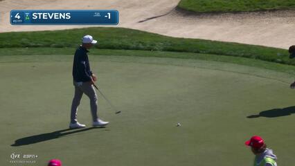 Sam Stevens | Round 2 | 4th hole | Shot 3 | 2025 Valspar