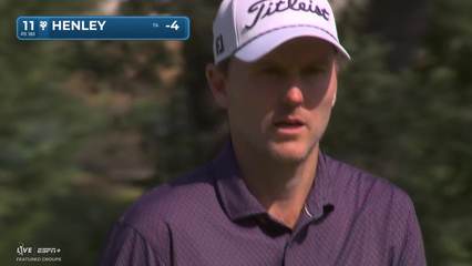 Russell Henley | Round 1 | 11th hole | Shot 3 | 2025 Procore