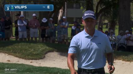 Karl Vilips | Round 1 | 3rd hole | Shot 5 | 2025 Valspar
