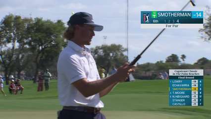 Austin Smotherman | Round 4 | 6th hole | Shot 5 | 2026 Cognizant Classic