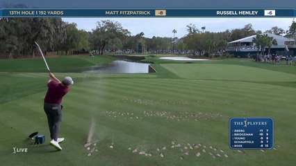 Matt Fitzpatrick | Round 3 | 13th hole | Shot 1 | 2026 THE PLAYERS
