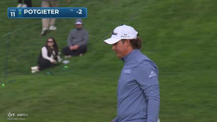 Aldrich Potgieter | Round 4 | 11th hole | Shot 4 | 2025 Farmers