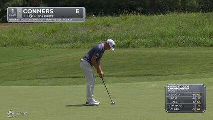 Corey Conners | Round 1 | 1st hole | Shot 4 | 2025 FedEx St. Jude
