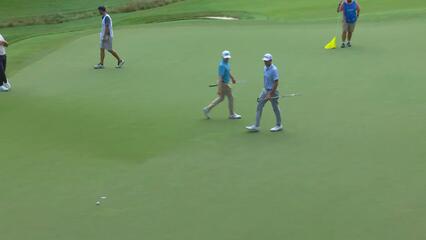 Webb Simpson | Round 1 | 3rd hole | Shot 3 | 2025 Wyndham