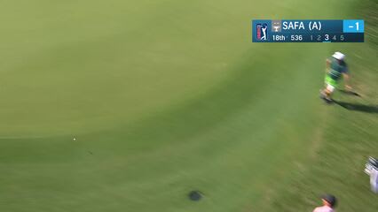 Jose Antonio Safa | Round 1 | 18th hole | Shot 5 | 2025 Mexico Open